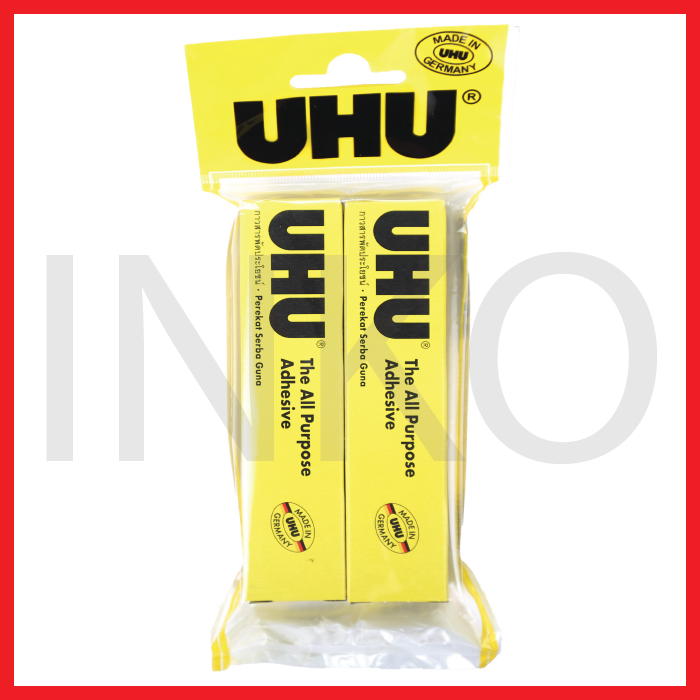 

UHU ALL PURPOSE PEREKAT SERBA GUNA 2X20ML POUCH