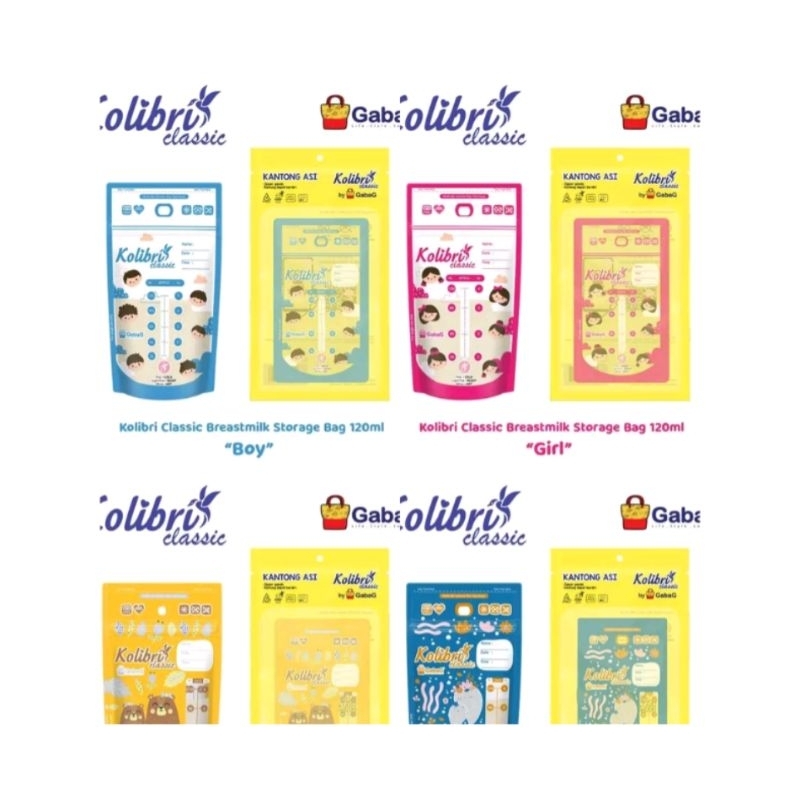 Gabag Kantong Asi 100/120ml Kolibri