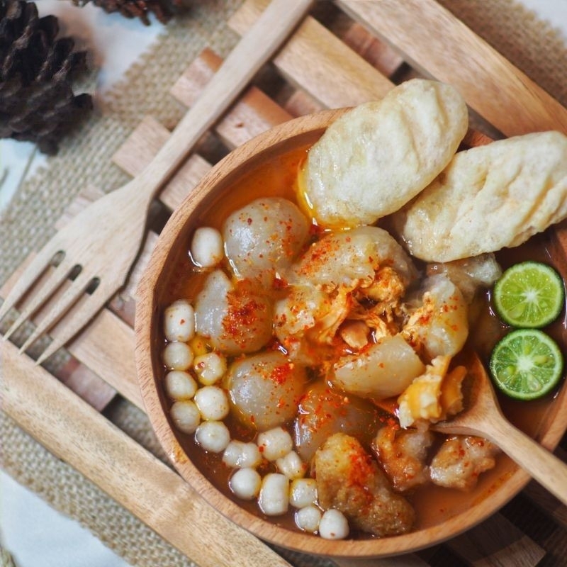 

Baso Aci Ayam Suwir Komplit Frozen Homemade