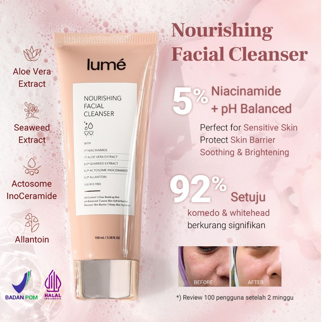 Lumecolors Facial Wash Pencuci Wajah