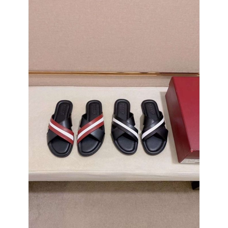 sandal pria slide bal ly sendal silang strip cowok mirror p1shoes top baru