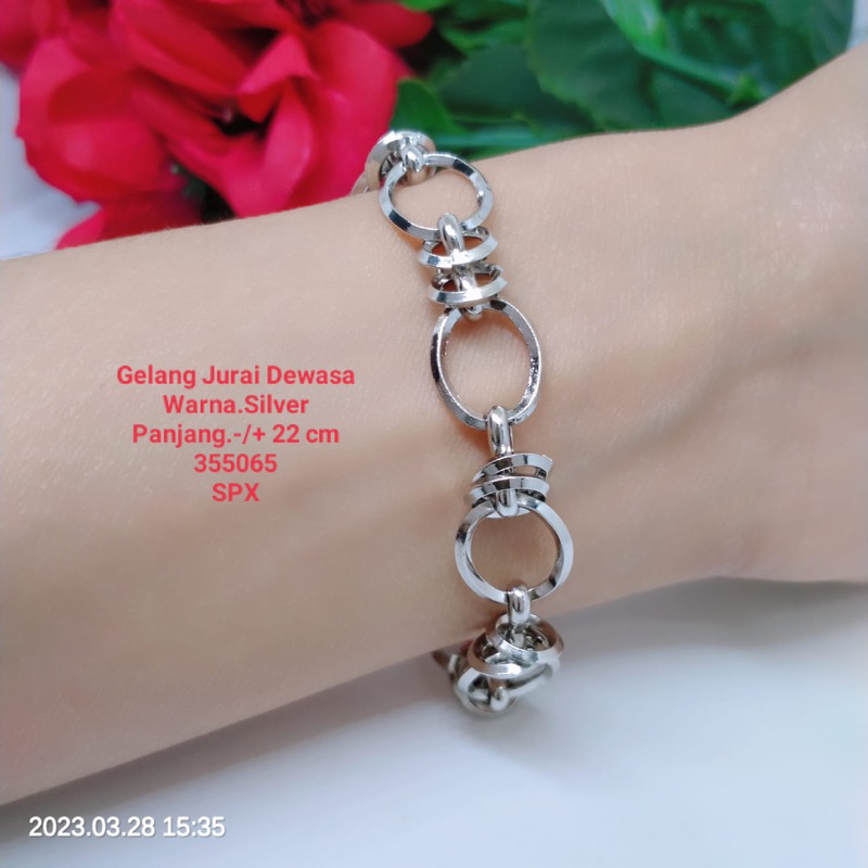 Gelang Tangan Jurai Perhiasan Lapis Emas Terlaris Termurah