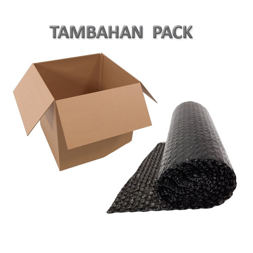 

EXTRA TAMBAHAN PACKING BUBBLE WRAP / KARDUS / BUBBLE WRAP + KARDUS