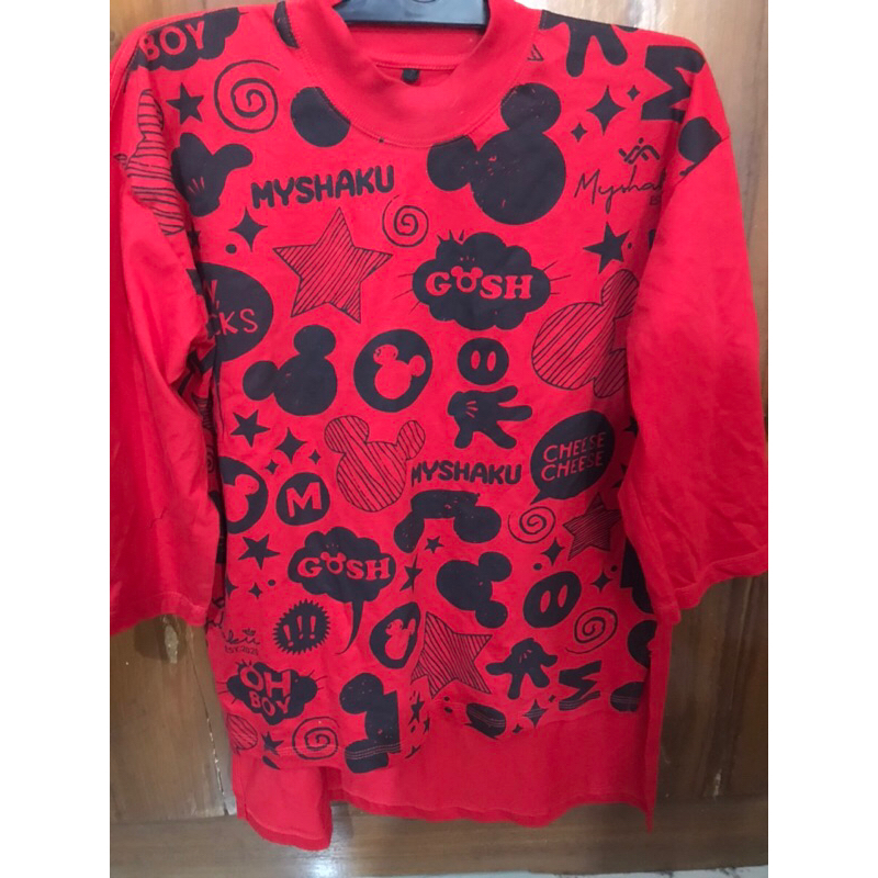 Kaos MYSHAKU ORIGINAL - NEW (Baru, bukan second & bukan barang reject)