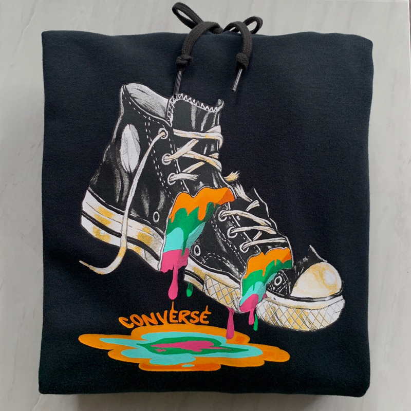 HOODIE CONVERSE MELTING CHUCK ORIGINAL PT MAP