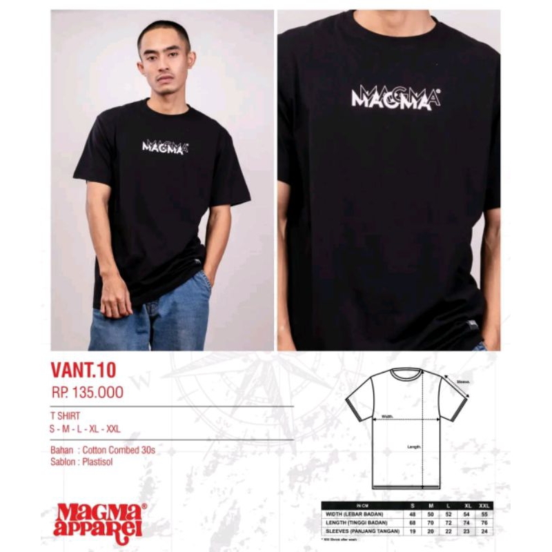 KAOS ORIGINAL MAGMA APPAREL