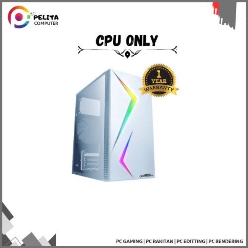 ryzen 7 5700g ddr4 16gb monitor 24in lenovo komputer Murah fulset Amd ryzen