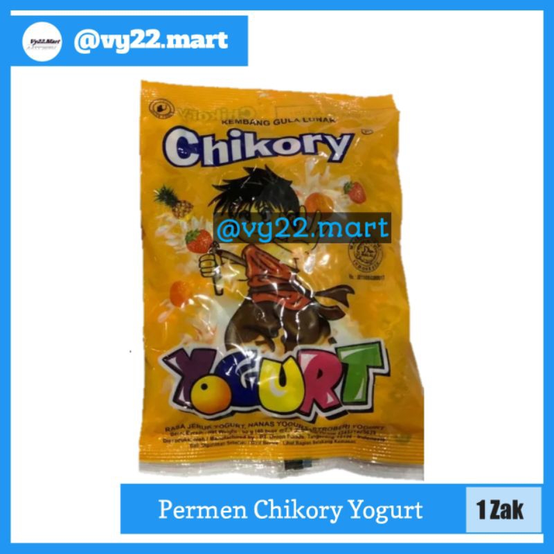 

Permen Chikory Yogurt Permen Kembang Gula 1 Zak isi 40 Pcs