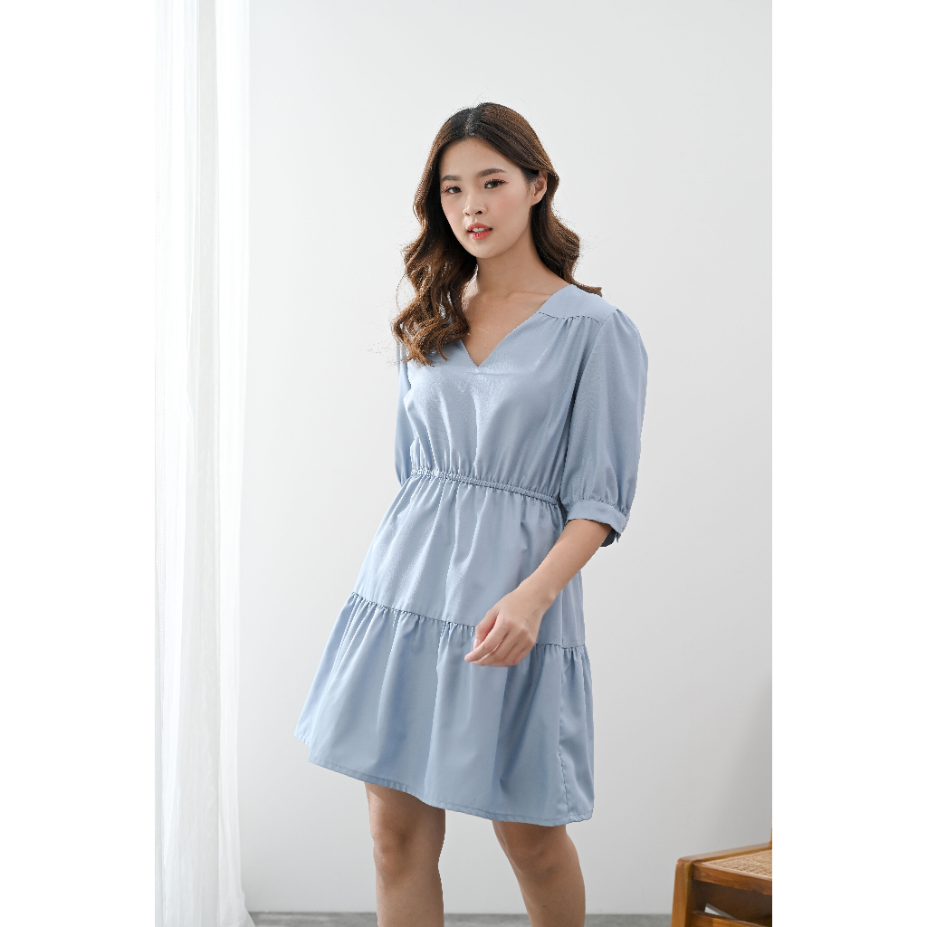 MARIESOL Melody Dress in Blue