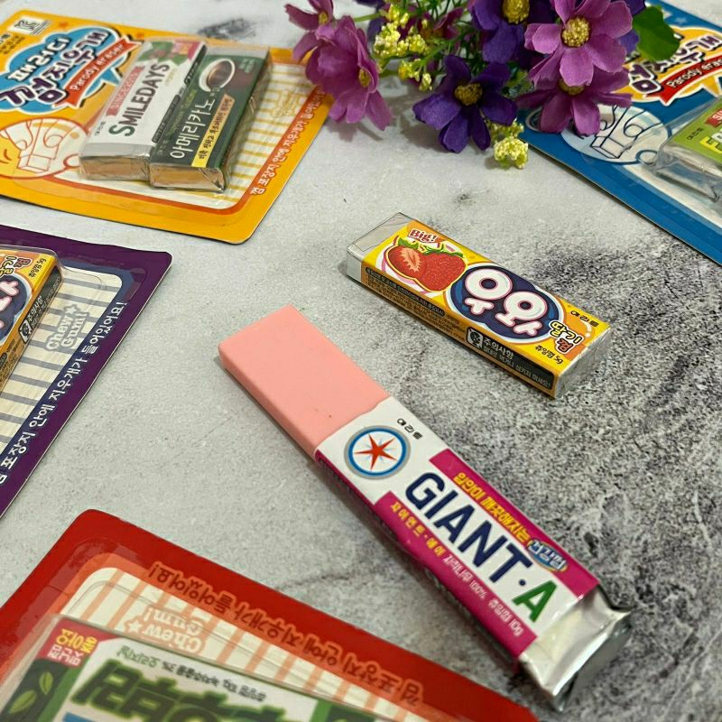 

Penghapus cover miniatur permen karet bubblegum penghapus random aesthetic lucu imut