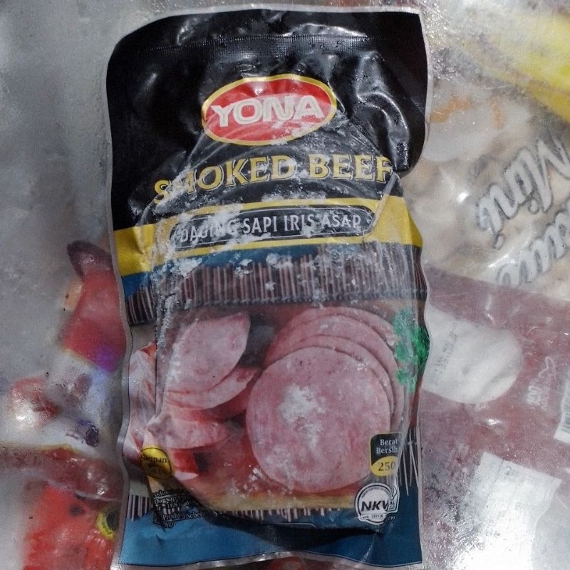 

Yona Smokeed Beef Daging Sapi Iris Asap 250gr