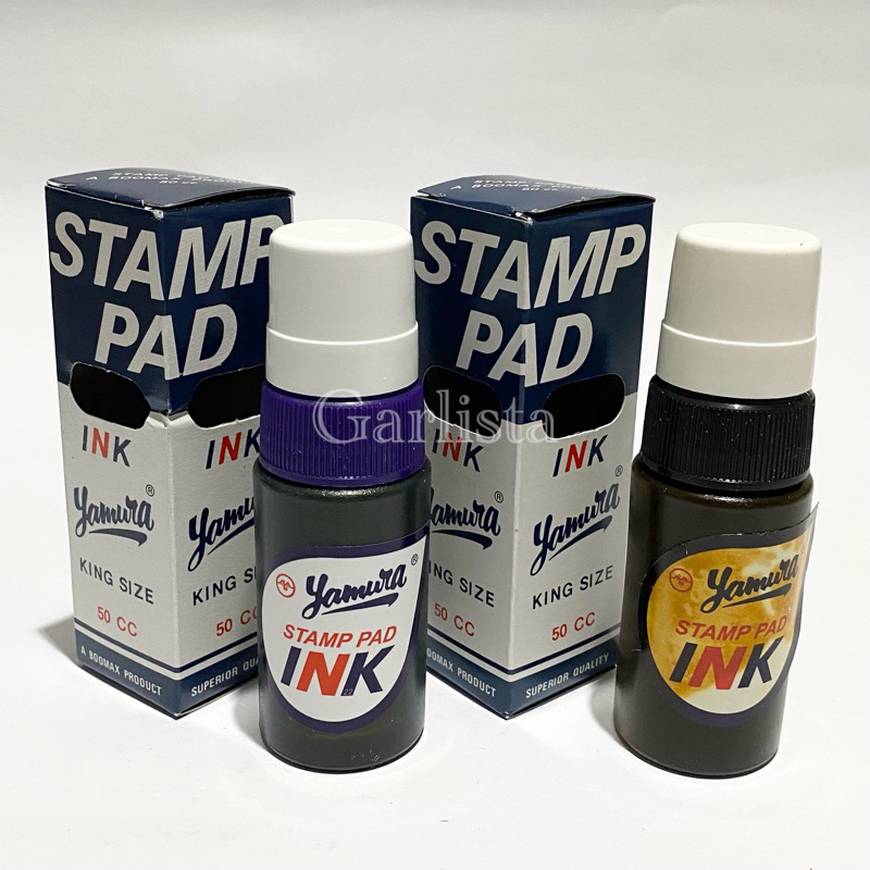 

Tinta Stempel / Stamp Pad Yamura King Size 50 CC