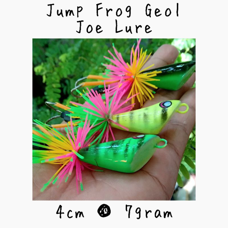 Jump Frog Geol Action wtd Umpan Casting Gabus Toman