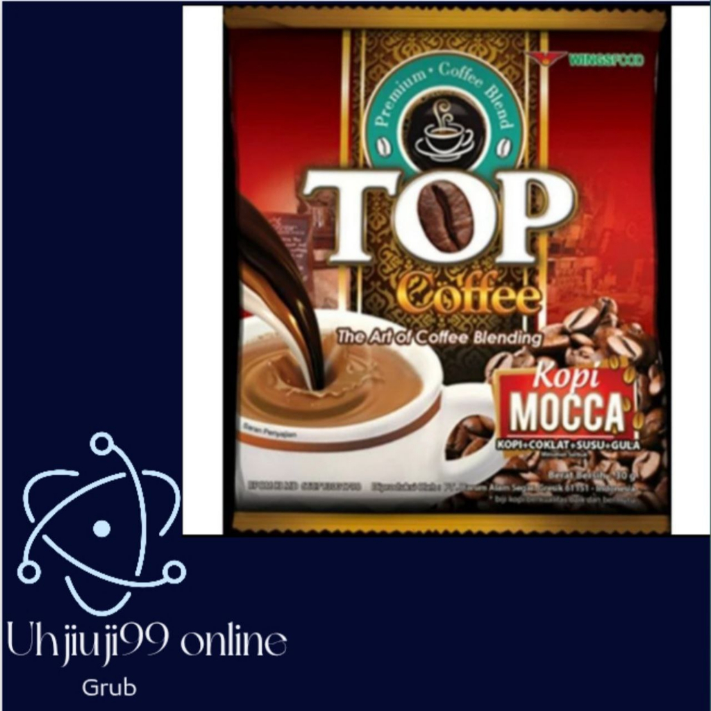 

top coffee kopi shacet varian cappuccino 25gr