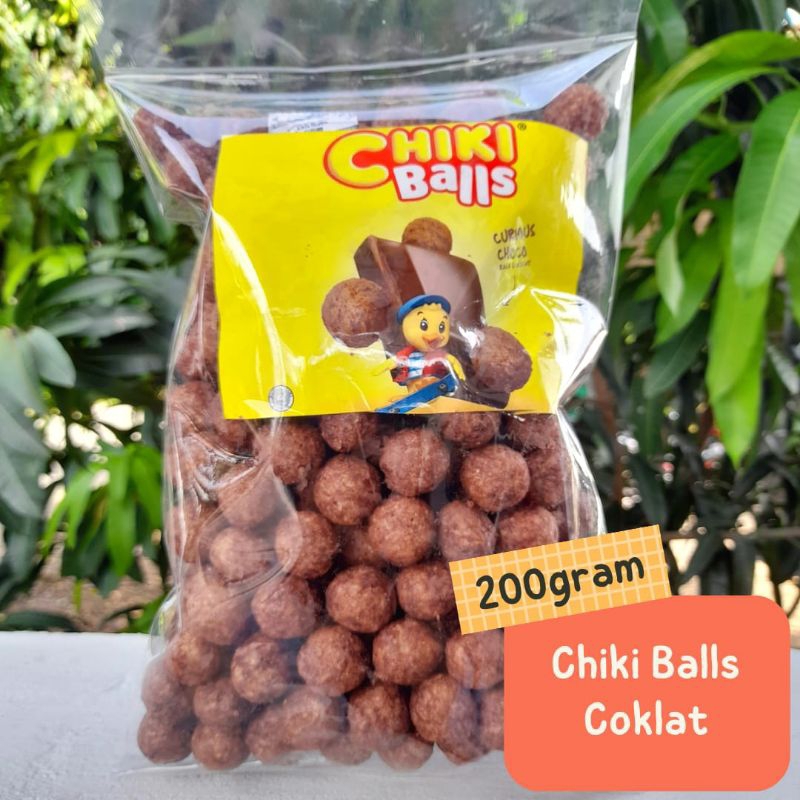 

MURAH! CHIKI BALLS COKLAT 200GRAM