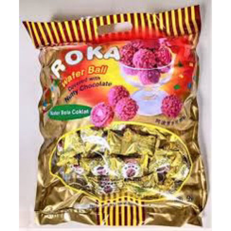 

APOLLO ROKA WAFERBALL COKLAT REFILL ISI 50PCS / COKLAT APOLO ROKA MURAH BANDUNG