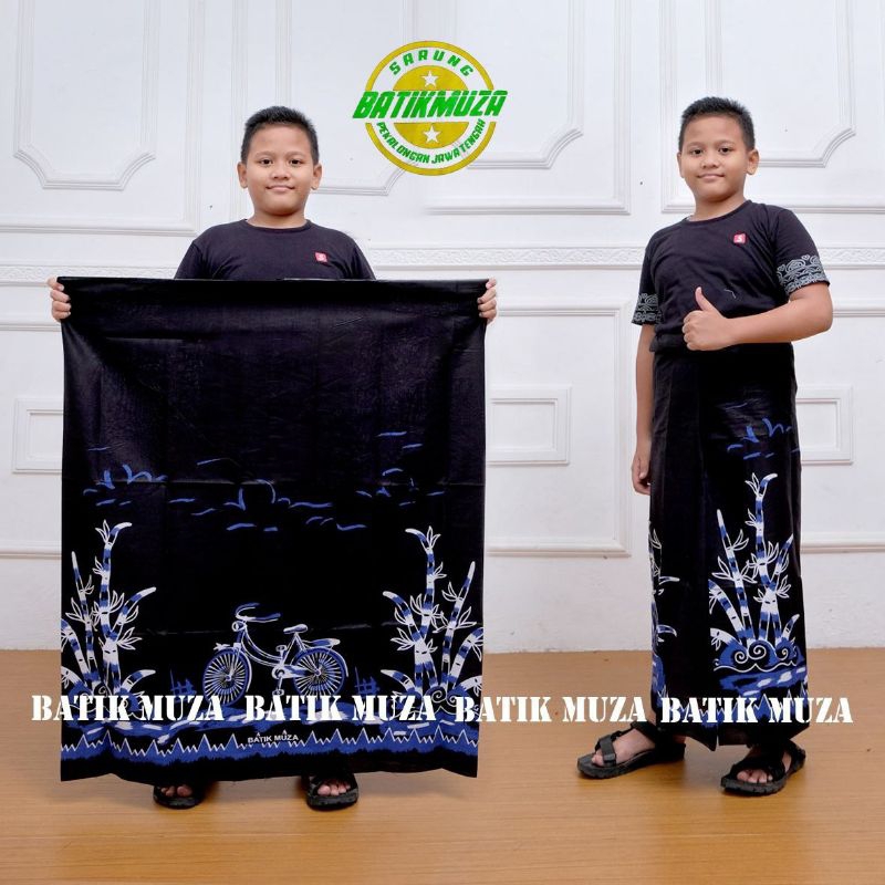 sarung anak motif wayang