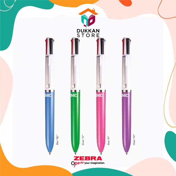 

Pulpen Zebra A4C - Multi Pen A4C #zebra