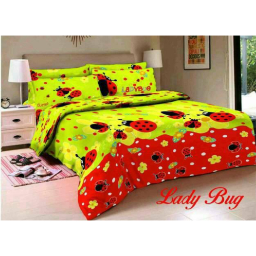 Unik Sprei belladona lady bug 180x200 Berkualitas