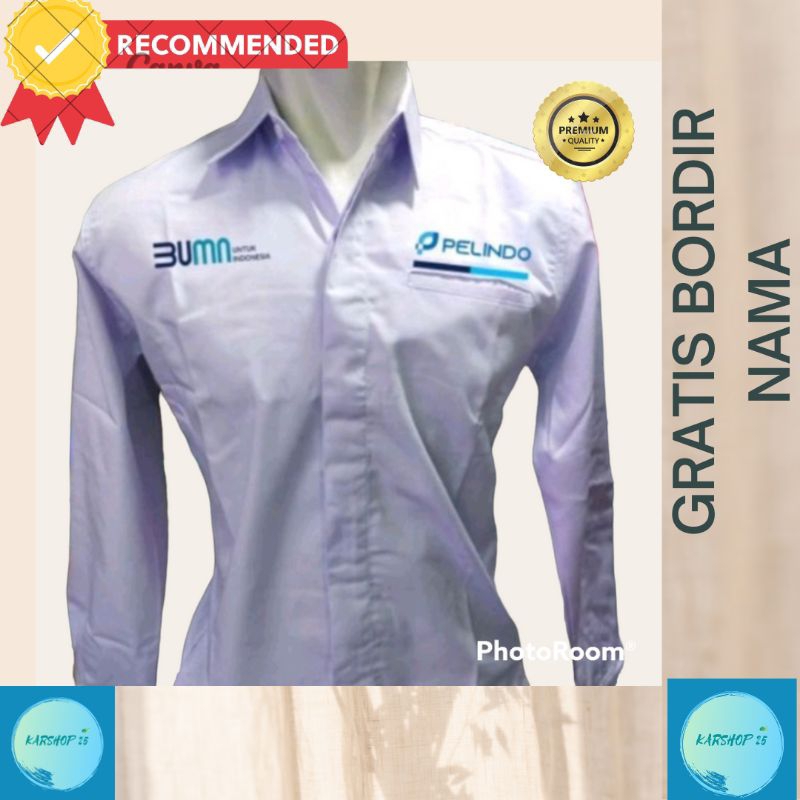 Kemeja Pelindo BUMN baju Pelindo BUMN Seragam Pelindo BUMN baju kerja Pelindo Seragam BUMN Terbaru n