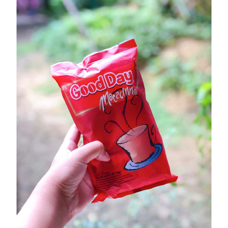 

Kopi GoodDay Moccacino Kemasan ( isi 10pcs x 20gr )