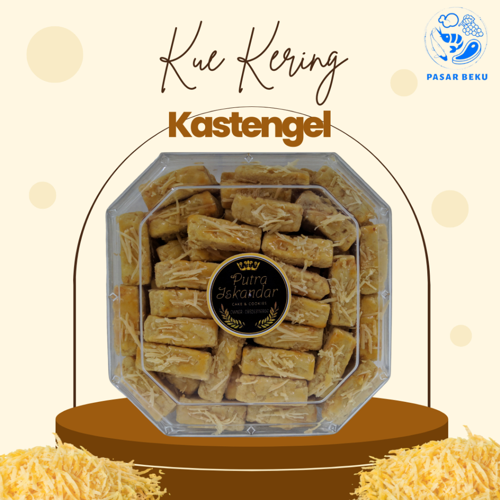 

Kastengel 475gr Kue Kering Edisi Lebaran Idul Fitri Hampers Hantaran Pasar Beku Padang