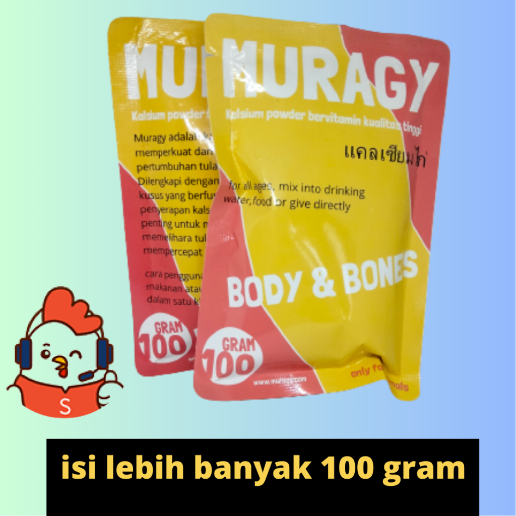 campuran pakan kalsium bervitamin 100 gram zeorfam