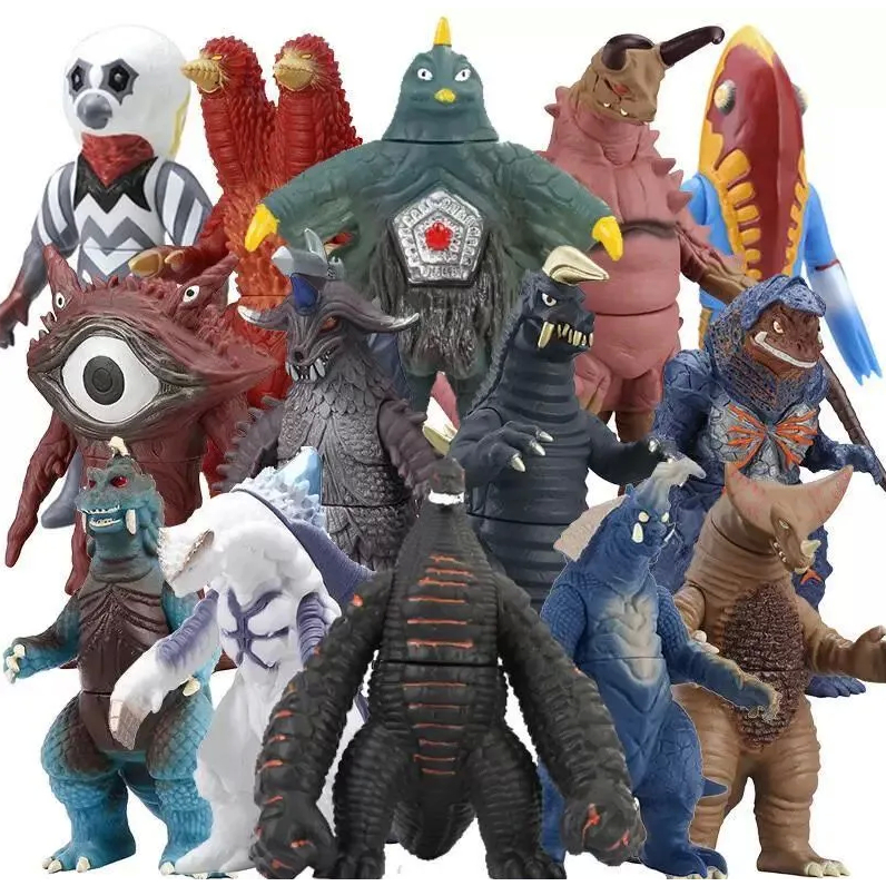 【Ready 】Ultraman Monster Kaiju Action FIgure Belial Mainan Ultraman Kaiju Ultra Monster Murah / Boneka Monster