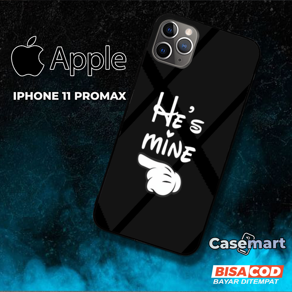 Case Iphone 11 Pro Max [COUPLE] Casing Iphone 11 Pro Max CASEMART Case Hp IPHONE Custom Case Foto Ke