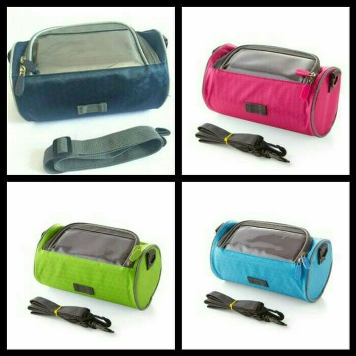 Handlebar Bag TAS STANG SPEDA MTB, Lipat, Federal, Gravel, Balap Waterproof