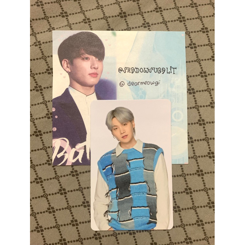 (booked) BTS SUGA Yoongi Weverse Card Wallet photocard pc