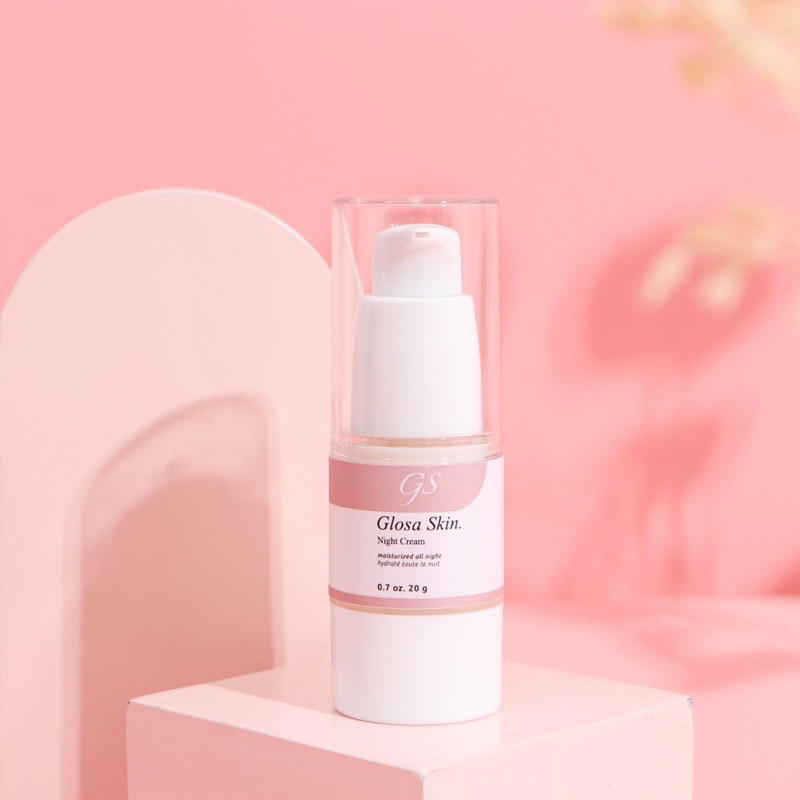 GLOSA SKIN NIGHT CREAM ISI 20 GRAM