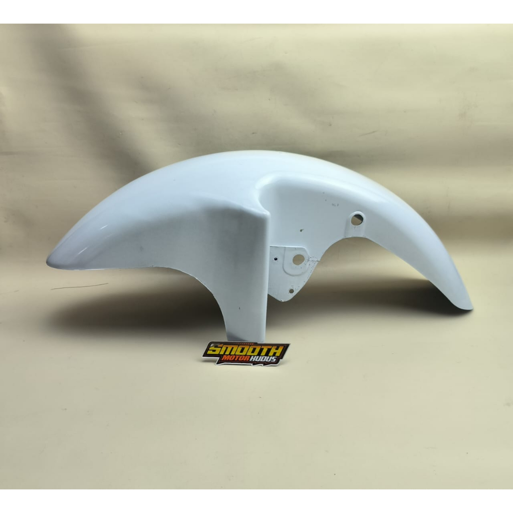 Spakbor slebor depan ninja RR ABS bahan tebal warna Putih