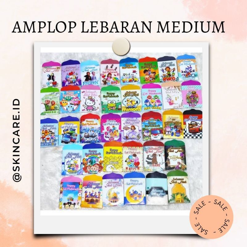 

AMPLOP LEBARAN MEDIUM SIZE ISI 10