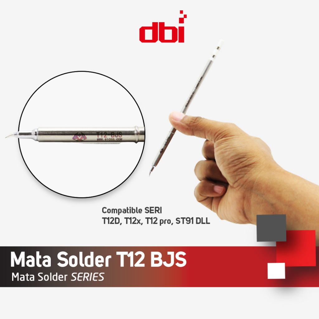 Mata Solder - Solder TIP Universal T12 type BJS BLS Lancip KU KUS Pisau Miring