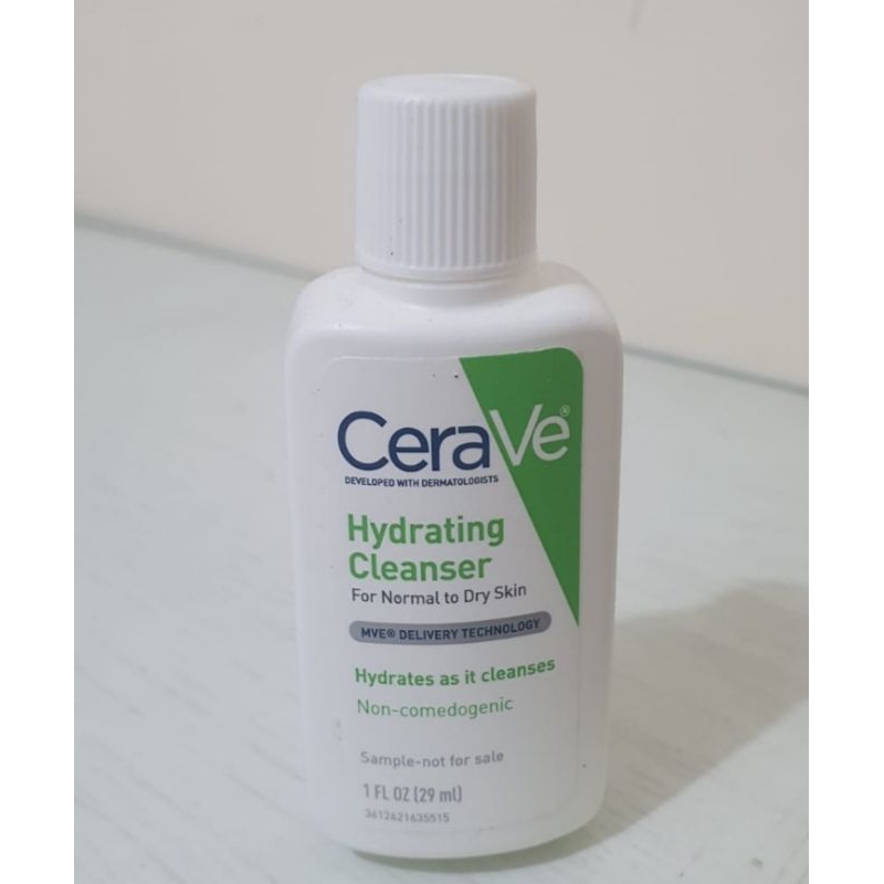 Cerave Hydrating Cleanser for Normal Dry Skin 29ml