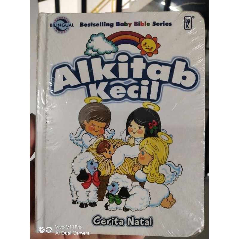 ALKITAB KECIL CERITA NATAL BERGAMBAR