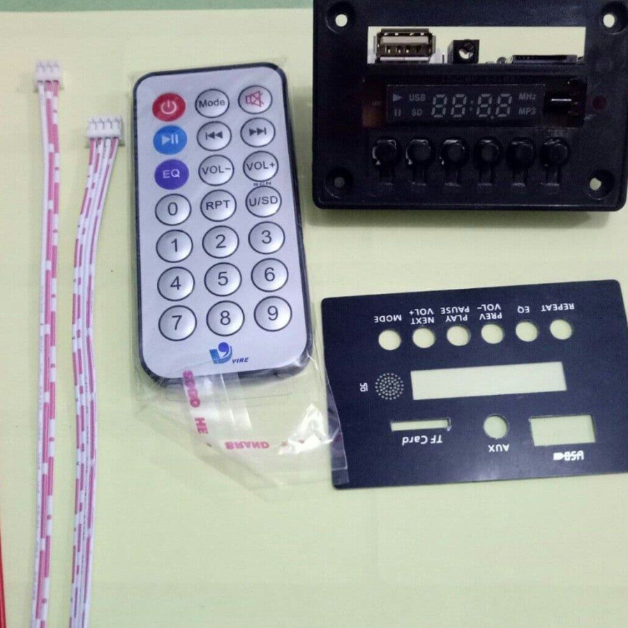 Rakitan Kit MP3 Player + Remote