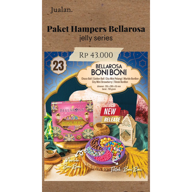 

Paket Hampers Bellarosa Boniboni