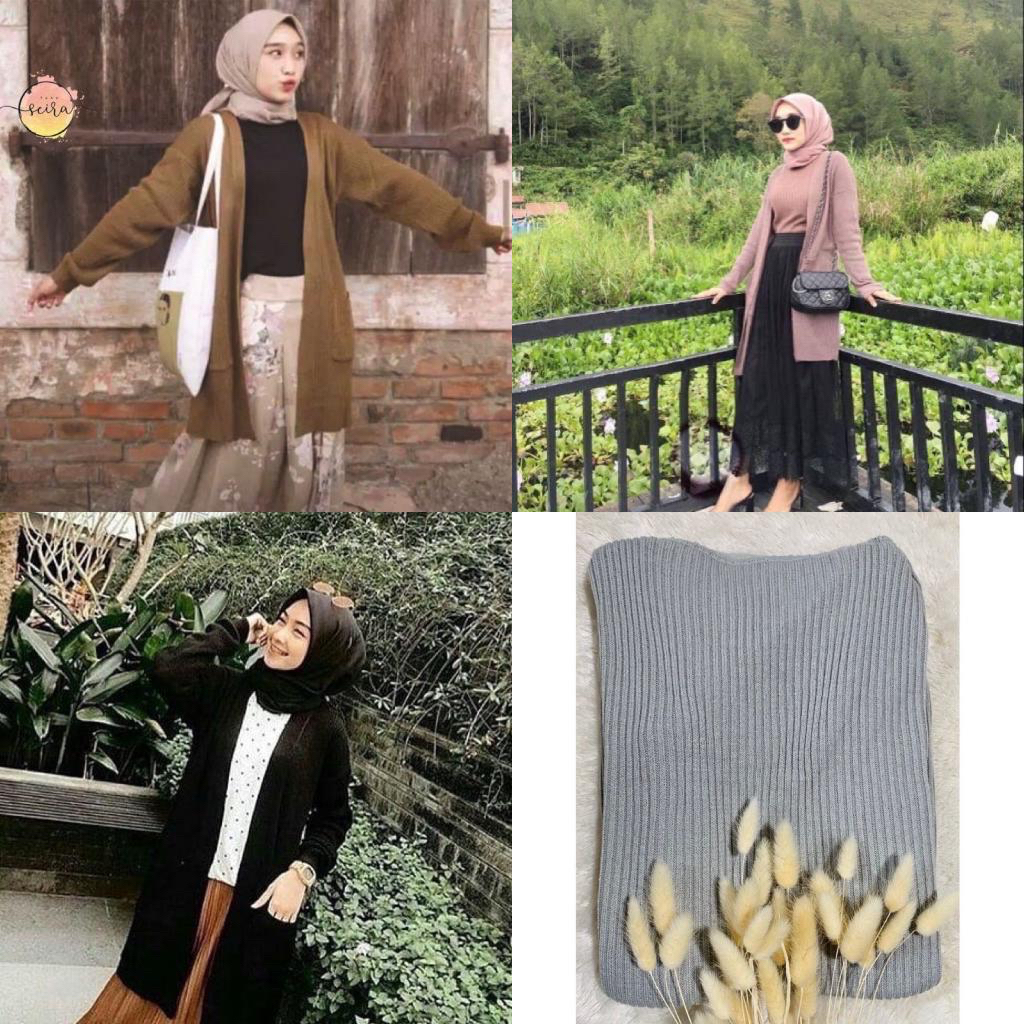 Cardigan rajut