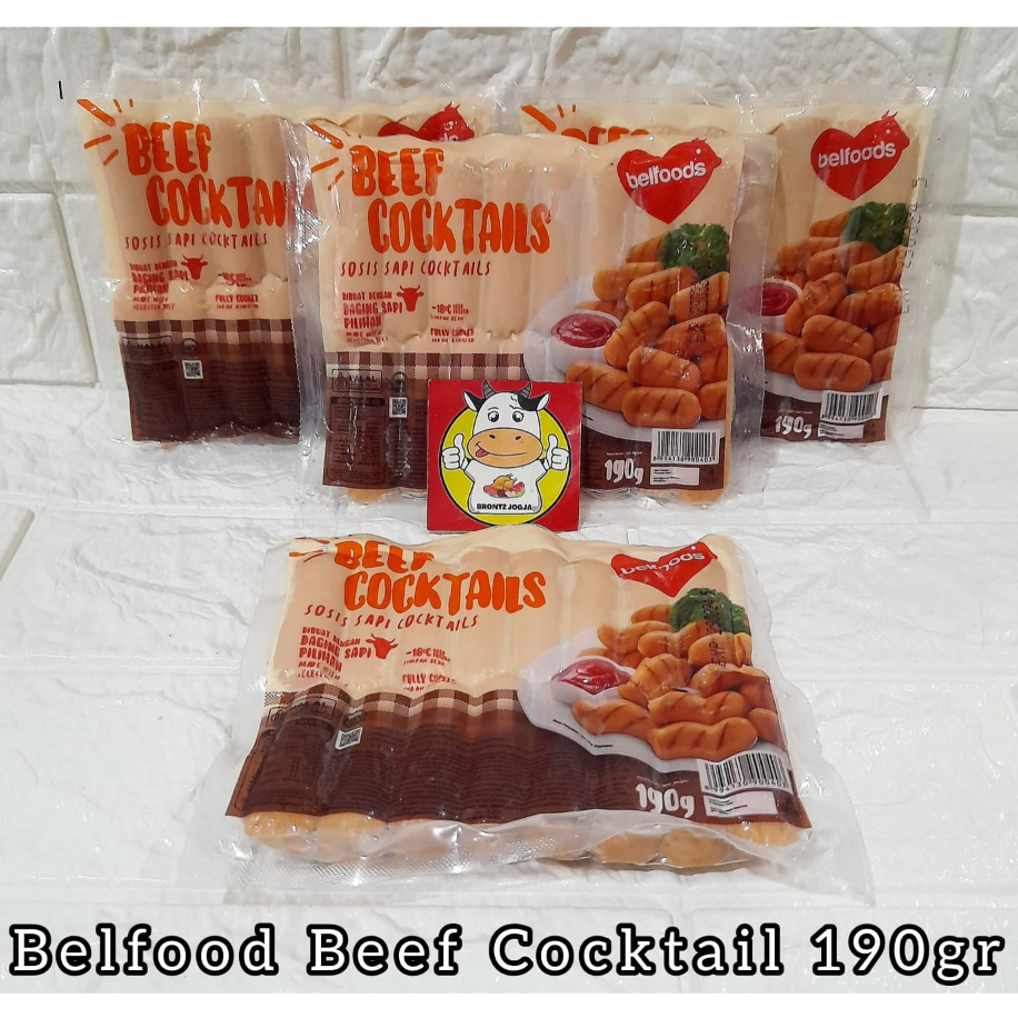 

FROZEN FOOD BELFOODS BEEF COCKTAIL 190GRAM - DISASS JOGJA