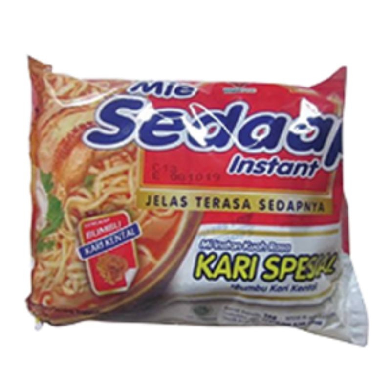 

Mie Instant Kari Spesial Sedaap 1 Dus isi 40pcs x 75g