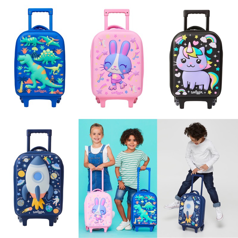 Smiggle Hardtop Trolley Bag (PO Ready 17 April 2023)