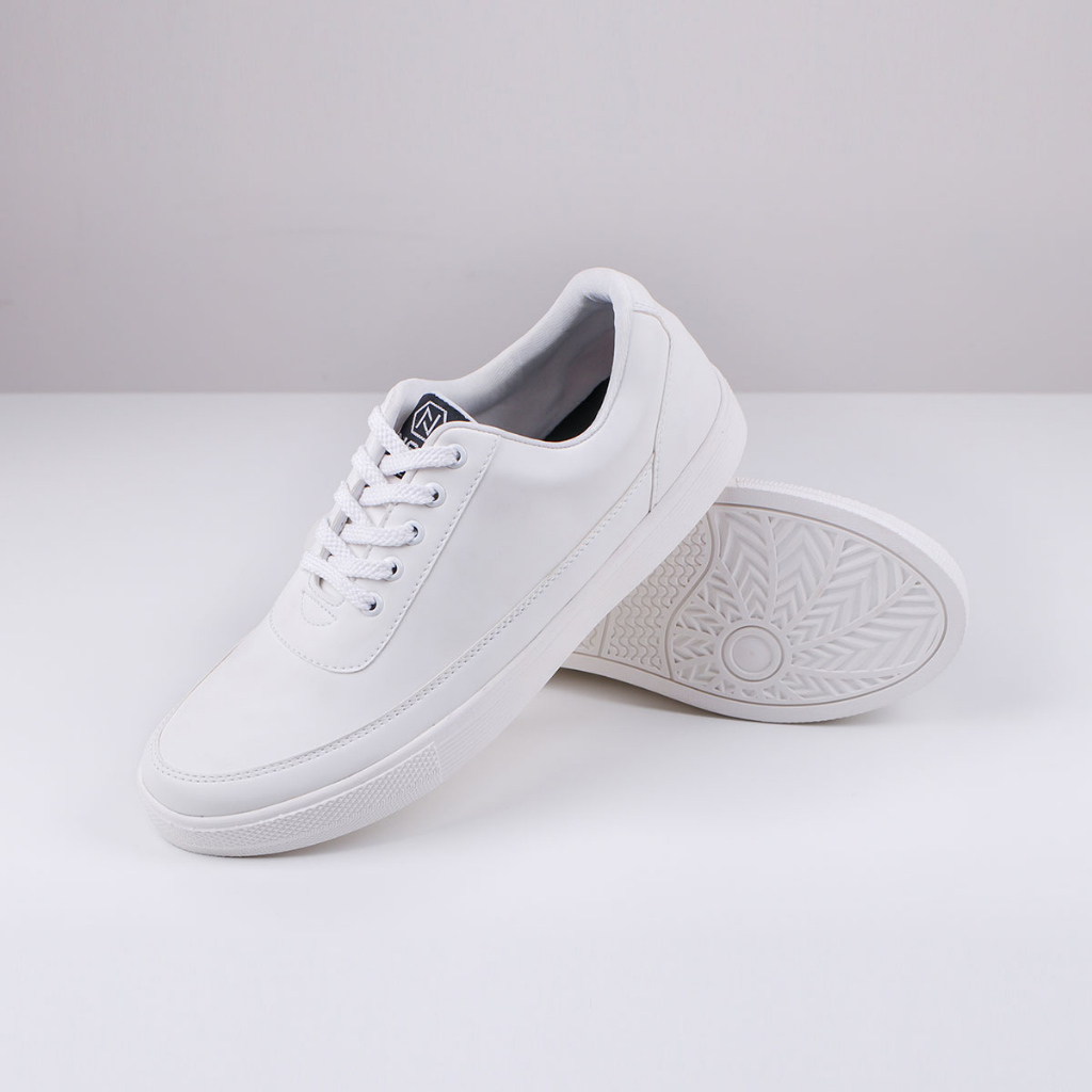 DEDRICK FULLWHITE - KING001 - Sepatu Pria Original Sepatu Sneakers Pria Sepatu Casual Pria Sepatu Pria Keren Sepatu Putih Pria