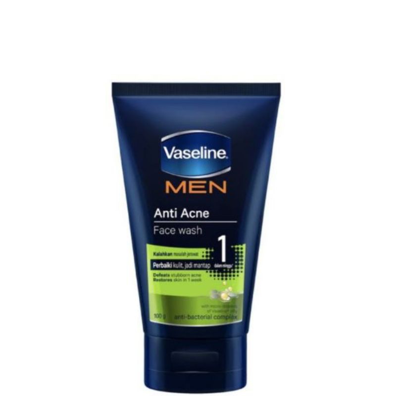 Vaseline Men Anti acne 100gr Facial wash