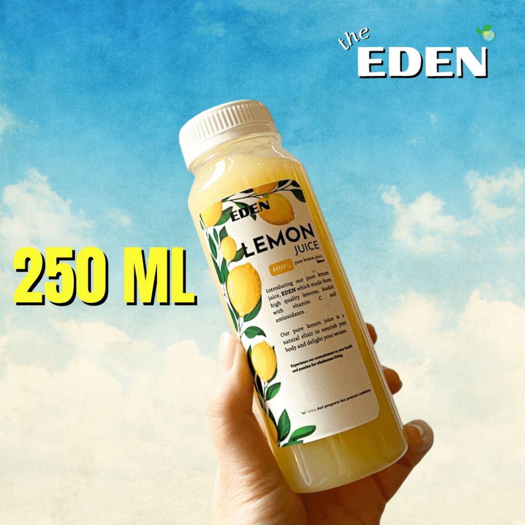 

Sari Lemon / Air Lemon Murni / Pure Lemon Juice 100% - The Eden