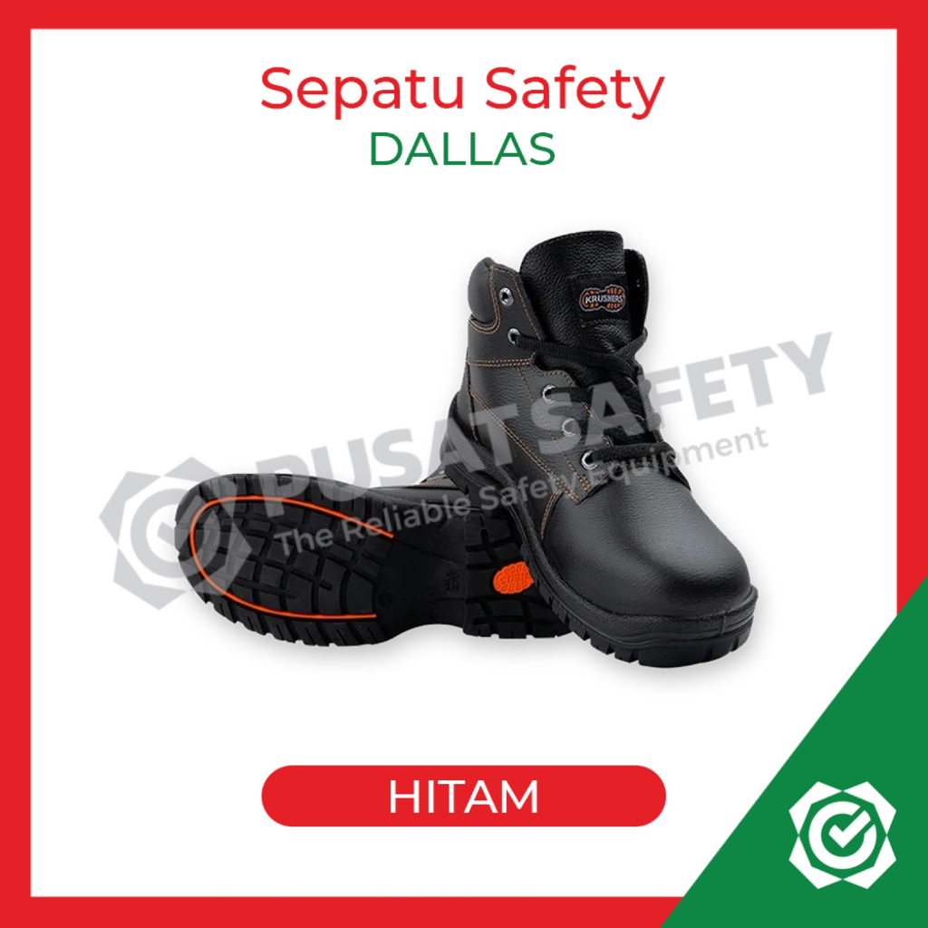 Sepatu Safety Kerja Proyek Krushers Dallas