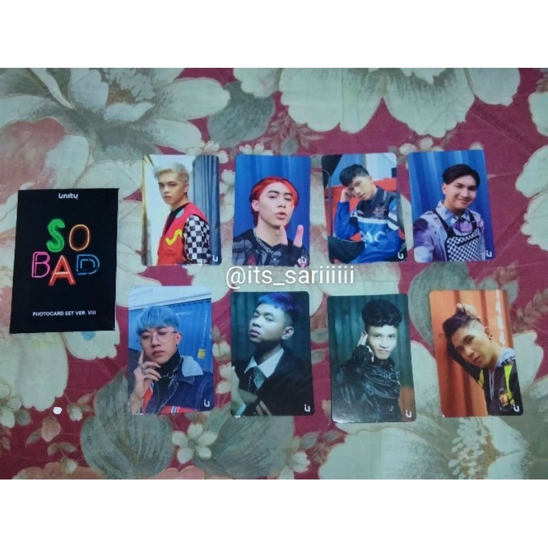[tulis username di cttn] PHOTOCARD UN1TY (SO BAD)