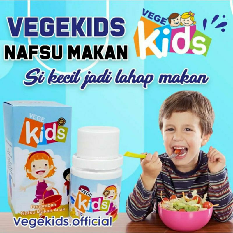 [READY YA] VEGEKIDS - VITAMIN PENAMBAH NAFSU MAKAN