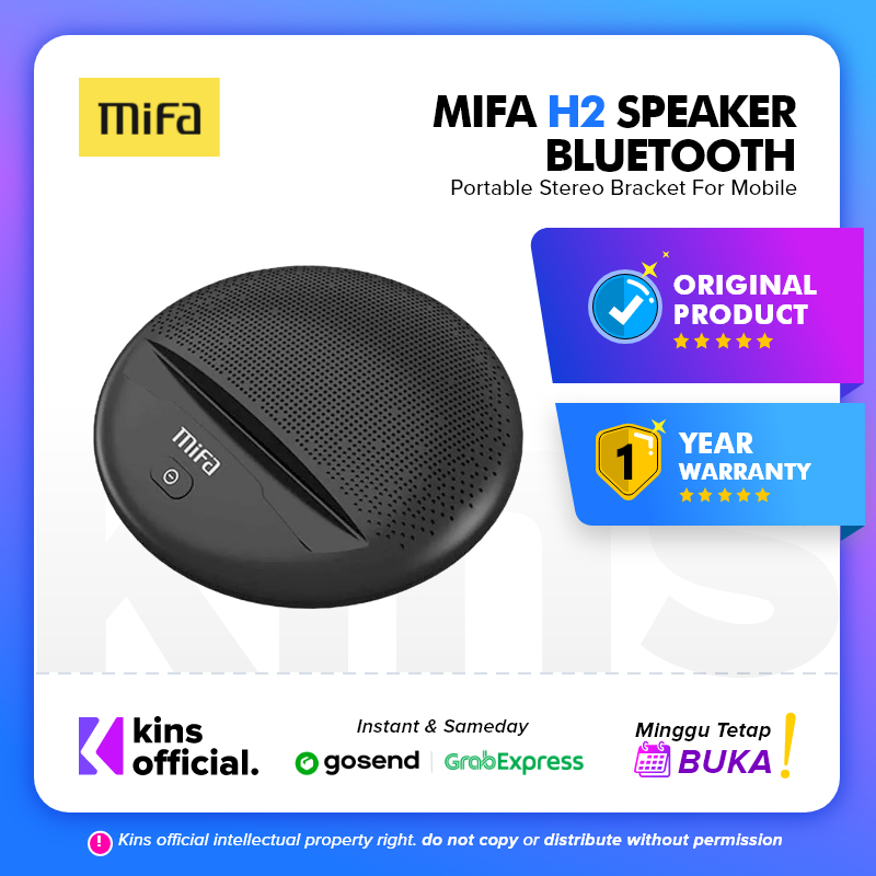 MiFa H2 Bluetooth Speaker Portable Stereo Bracket For Mobile